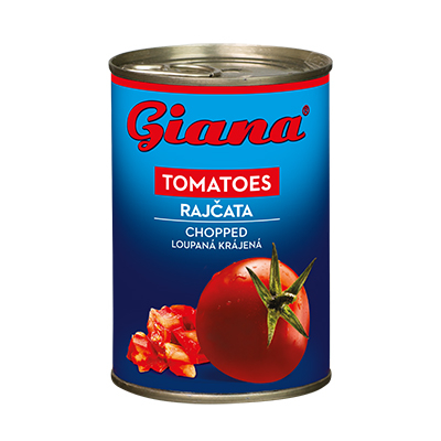 Peeled Tomatoes, Chopped, 425ml